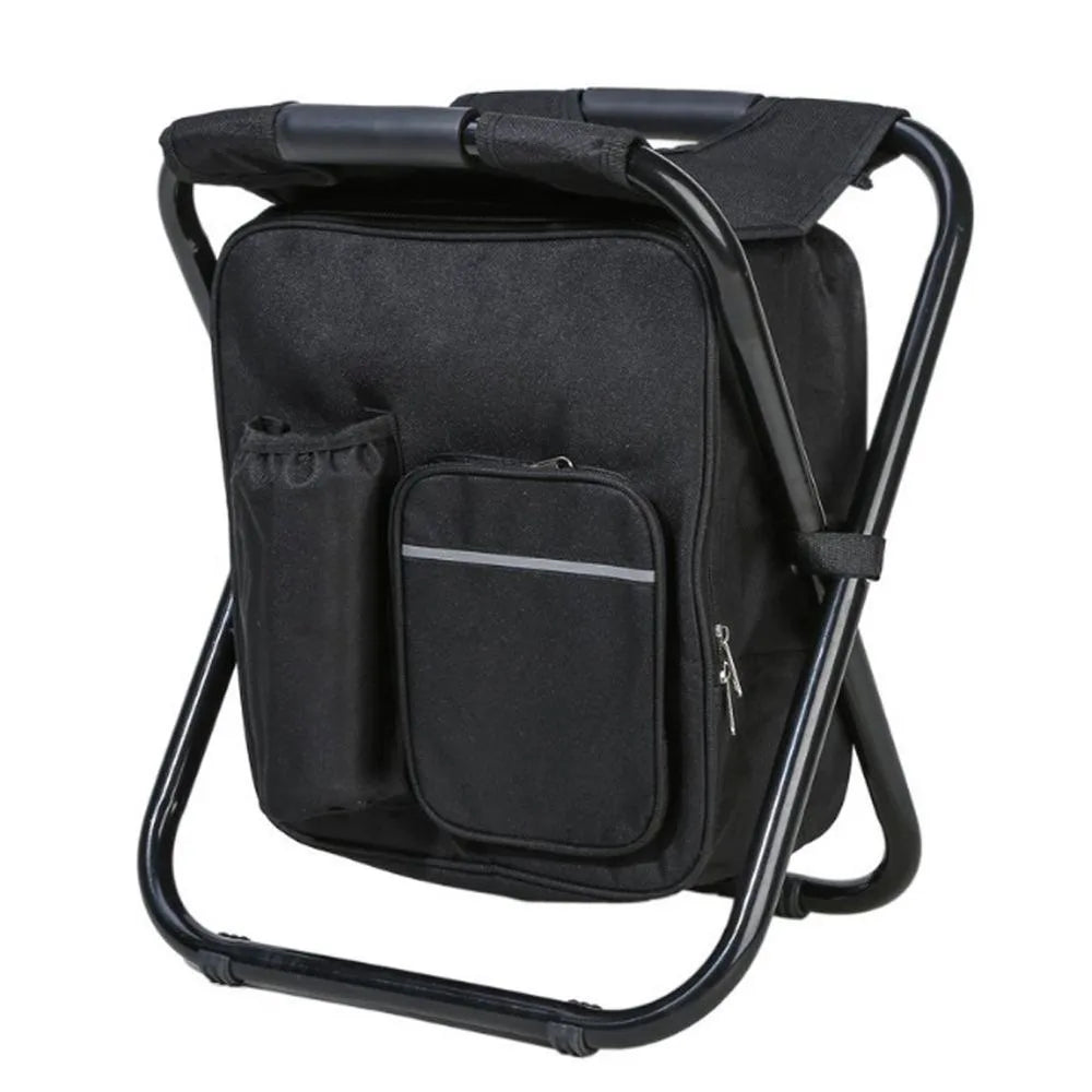 πͺ Camping Folding Chair with Cooler Bag β Portable & Heavy-Duty