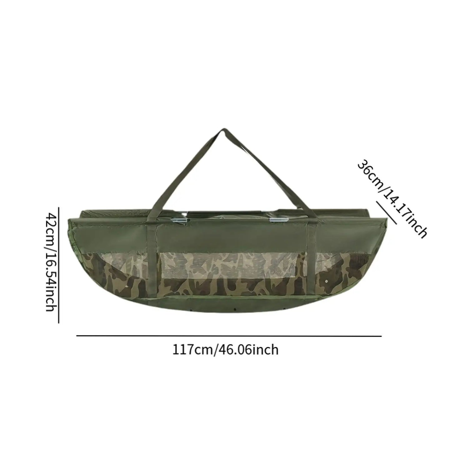 🐟 Oxford Cloth Fishing Weighing Bag – Heavy Duty Large Capacity