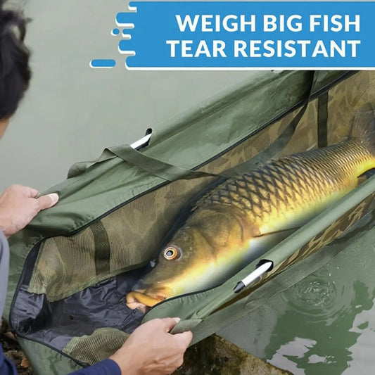 🐟 Oxford Cloth Fishing Weighing Bag – Heavy Duty Large Capacity